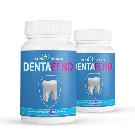 Dentafend for Teeth Supplement Dentafend Pill for Teeth - 2 Bottles 120 Capsules