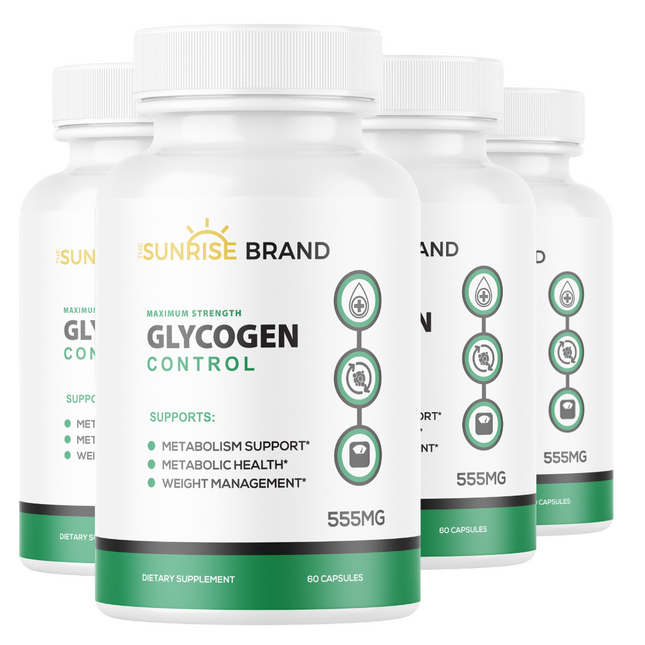 Glycogen Control Metabolism Support 4 Botles 240 Capsules