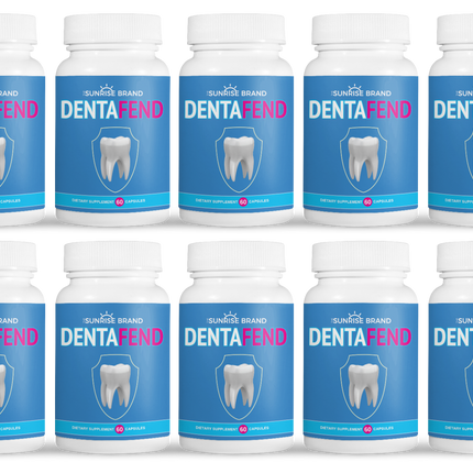 Dentafend for Teeth Supplement Dentafend Pill for Teeth - 10 Bottles 600 Capsules