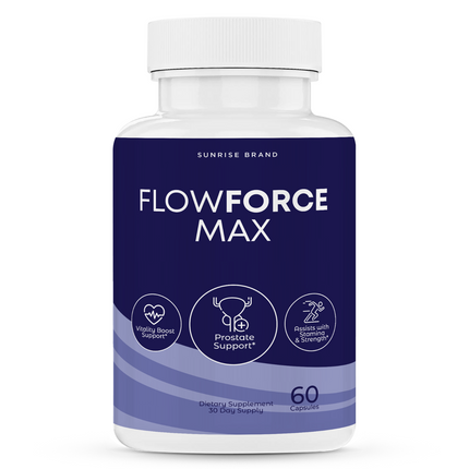 FlowForce Max, Flow Force Max Male Vitality Supplement - 60 Capsules