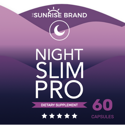 Night Slim Pro Improve Sleep,Metabolism,Mood, Energy Lose Weight 60 Capsules