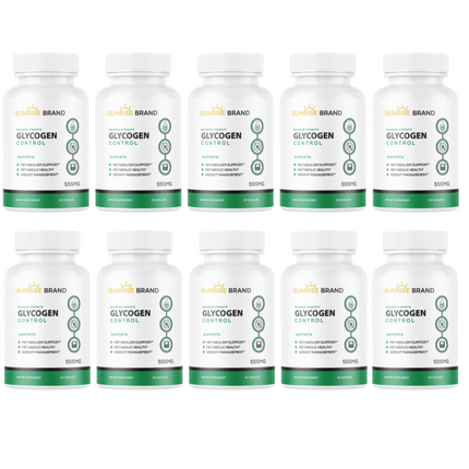 Glycogen Control Metabolism Support 10 Botles 600 Capsules