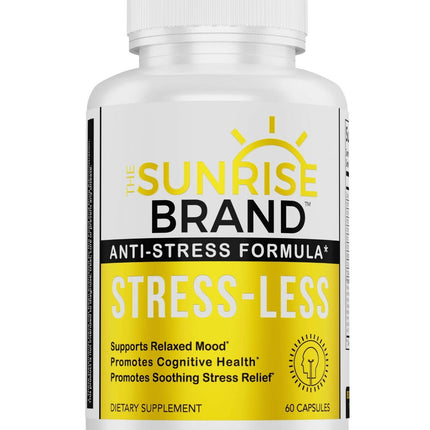 Anti-Stress Formula Stress Less The Sunrise Brand 60 Capsules