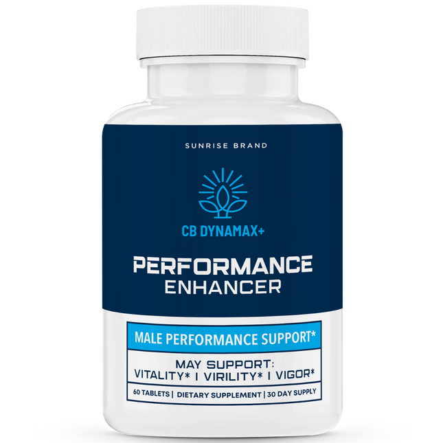 CB Dynamax+ Male Health Pills for Lasting Performance and Endurance - 60 Tablets