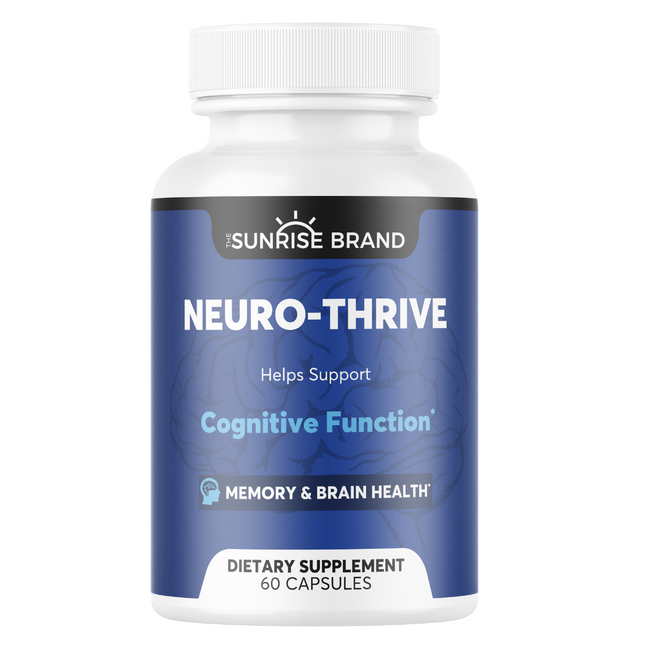 Neuro-Thrive Supports Cognitive Function Memory & Brain Health 60 Capsules