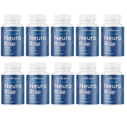 Neuro Rise - Hearing Support Formula 10 Bottles 600 Capsules