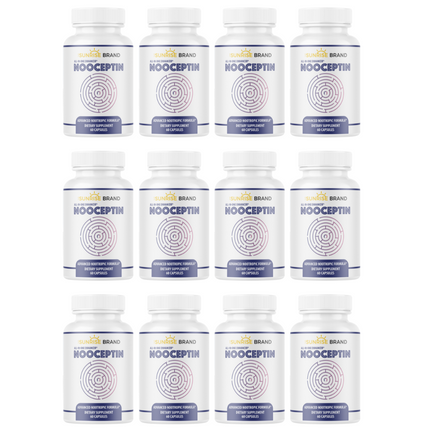 Nooceptin - Advanced  Formula 12 Bottles 720 Capsules