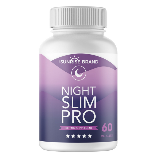 Night Slim Pro Improve Sleep,Metabolism,Mood, Energy Lose Weight 60 Capsules