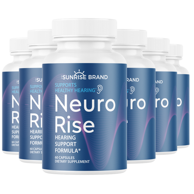 Neuro Rise - Hearing Support Formula 6 Bottles 360 Capsules