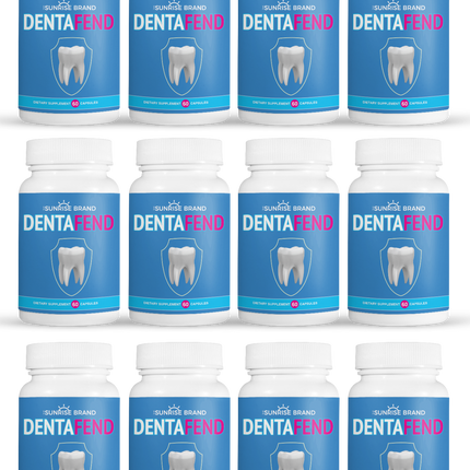 Dentafend for Teeth Supplement Dentafend Pill for Teeth - 12 Bottles 720 Capsules