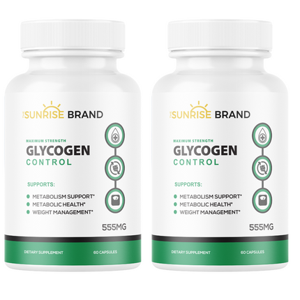 Glycogen Control Metabolism Support 2 Botles 120 Capsules
