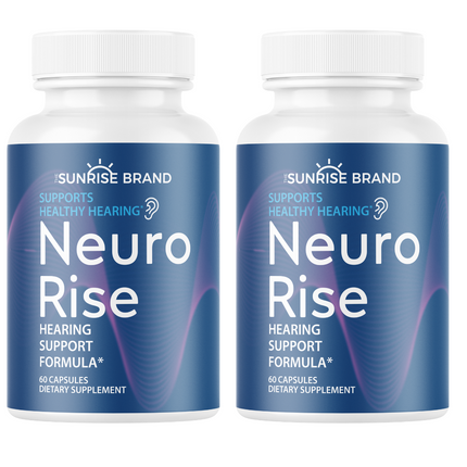 Neuro Rise - Hearing Support Formula 2 Bottles 120 Capsules