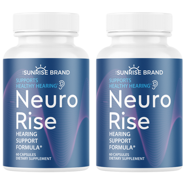 Neuro Rise - Hearing Support Formula 2 Bottles 120 Capsules