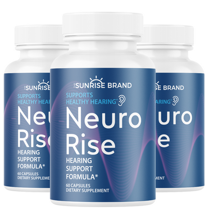 Neuro Rise - Hearing Support Formula 3 Bottles 180 Capsules