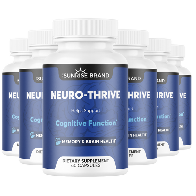 Neuro-Thrive Supports Cognitive Function Memory & Brain Health 6pck 360pcs