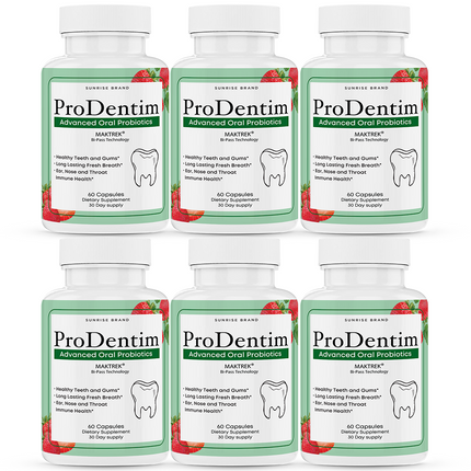 Prodentim for Gums and Teeth Health Prodentim Dental Formula - 6 Pack