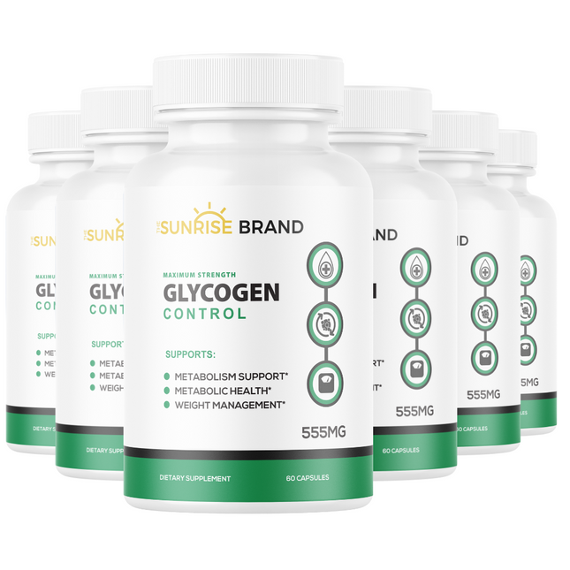 Glycogen Control Metabolism Support 6 Botles 360 Capsules