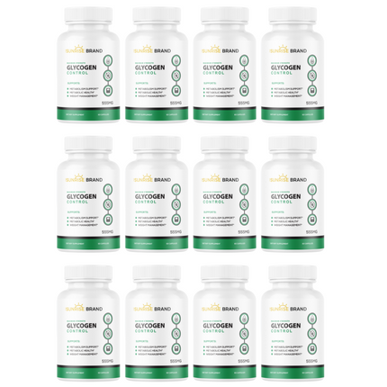 Glycogen Control Metabolism Support 12 Botles 720 Capsules