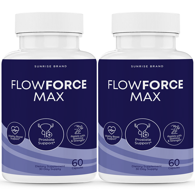 FlowForce Max, Flow Force Max Male Vitality Supplement - 2 Pack