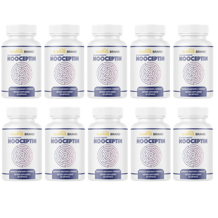Nooceptin - Advanced  Formula 10 Bottles 600 Capsules