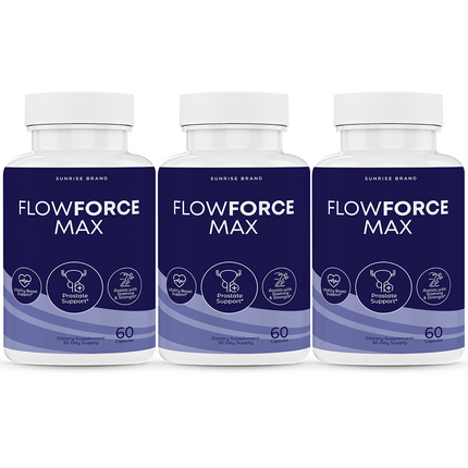 FlowForce Max, Flow Force Max Male Vitality Supplement - 3 Pack