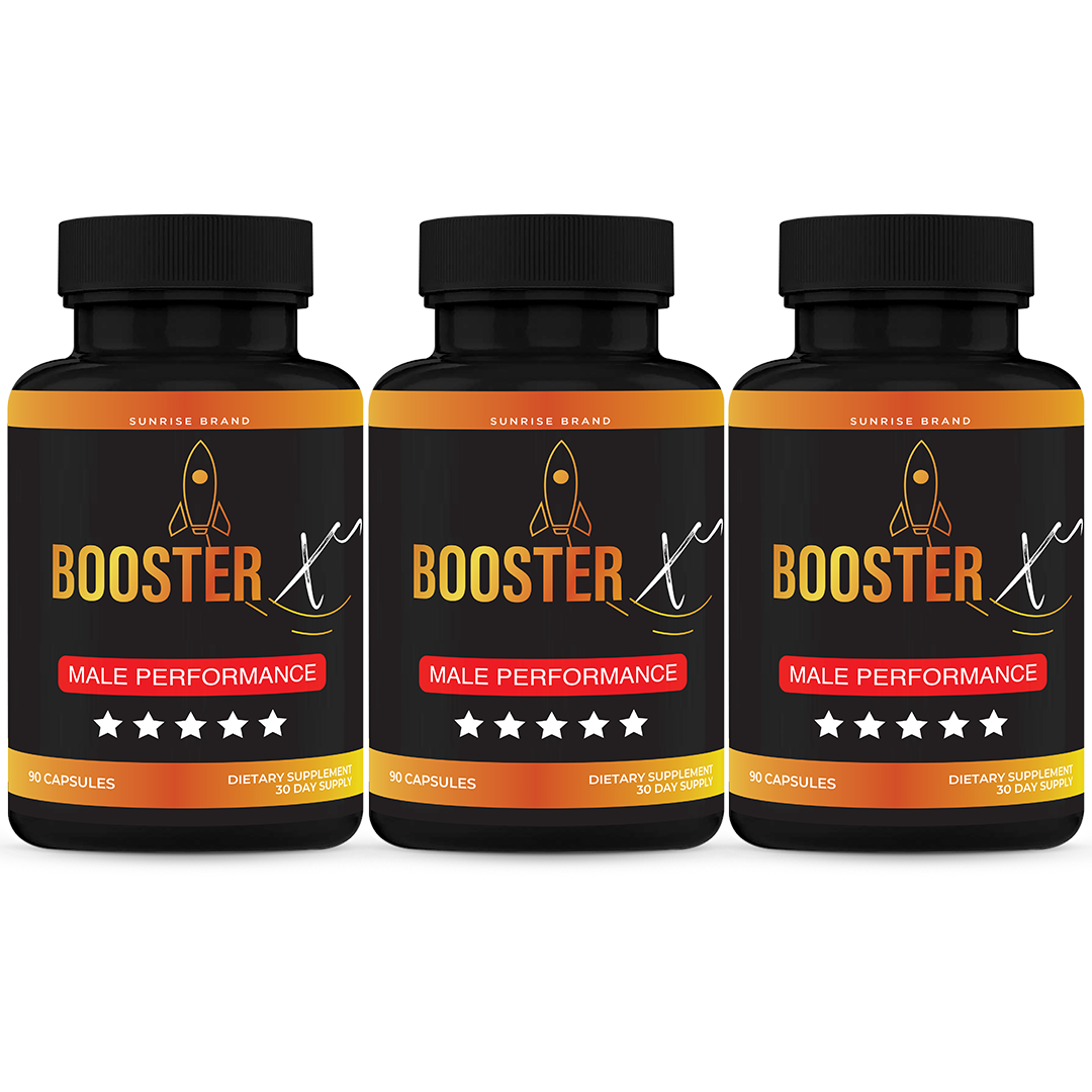 Booster XT Capsules For Men Reviews, BoosterXT ED Pills 3 Pack – The ...