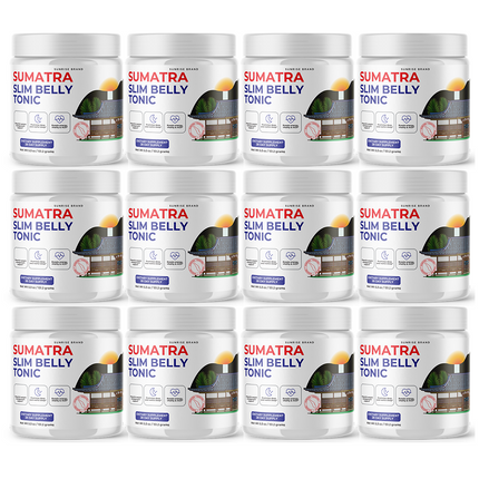 Sumatra Slim Belly Tonic Powder - Official Formula Support Weight Loss - 12 Pack