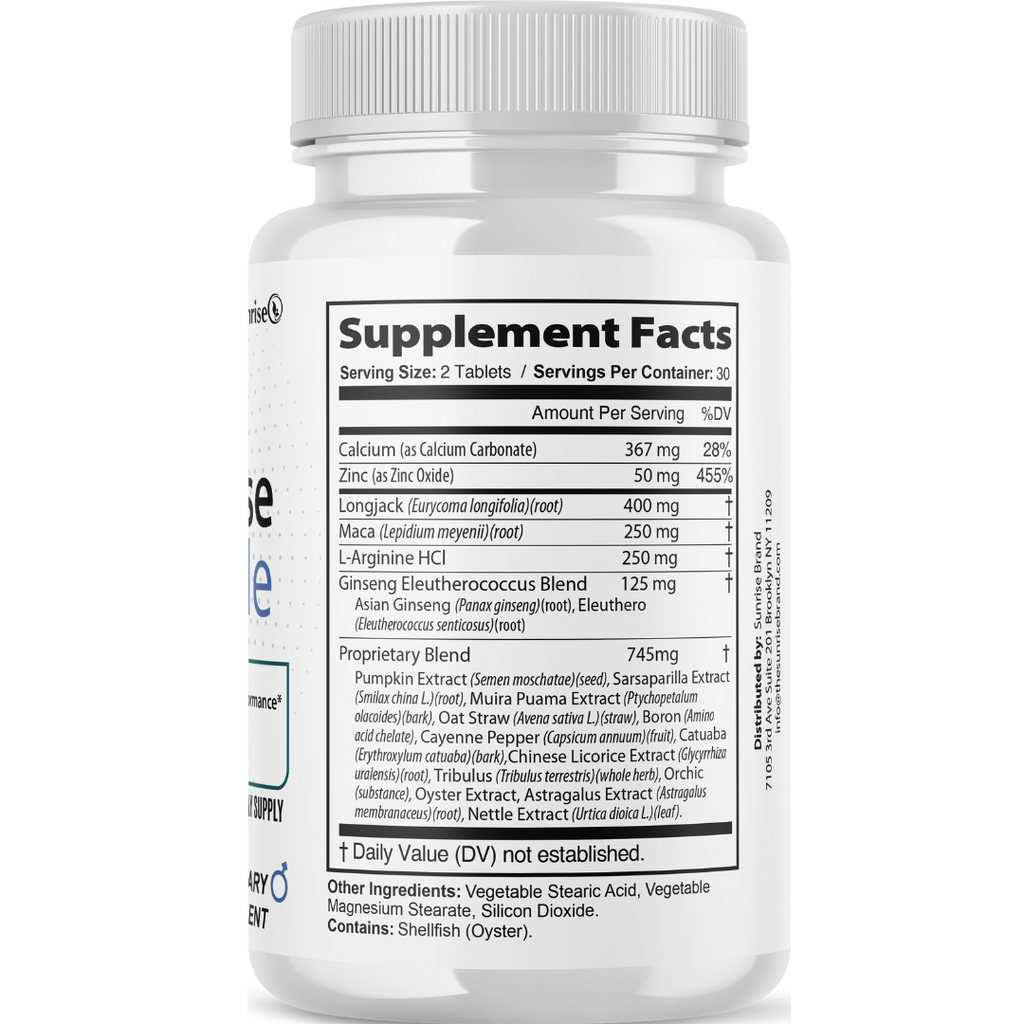 Prime Pulse Male Performance Formula, (3 Pack) Official Vitality Suppo ...