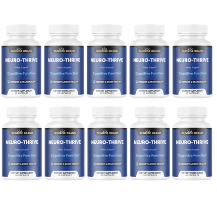 Neuro-Thrive Supports Cognitive Function Memory & Brain Health 10pck 600pcs