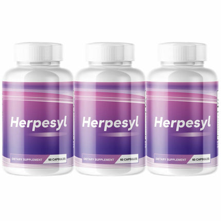 Herpesyl Stop The Spread Heal From The Outside - 3 Bottles