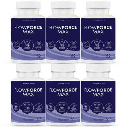 FlowForce Max, Flow Force Max Male Vitality Supplement - 6 Pack