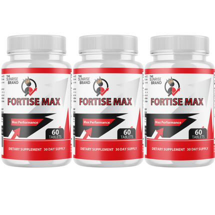 Fortise Max -Best male enhancement Supplement, Max Performance - 3 Bottles