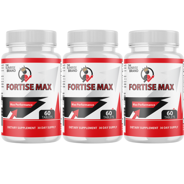 Fortise Max -Best male enhancement Supplement, Max Performance - 3 Bottles