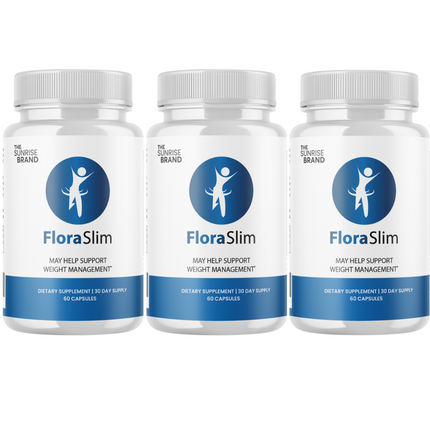 FloraSlim -Supplements to boost metabolism, Weight loss capsules - 3 Bottles
