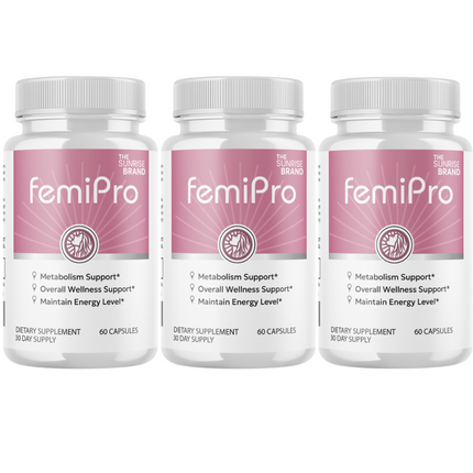 FemiPro Pills- Support a Healthy Urinary Microbiome , Overall Health - 3 Bottles