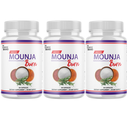 Mounja Burn Weight Loss Capsules Fat Burning - 3 Bottles