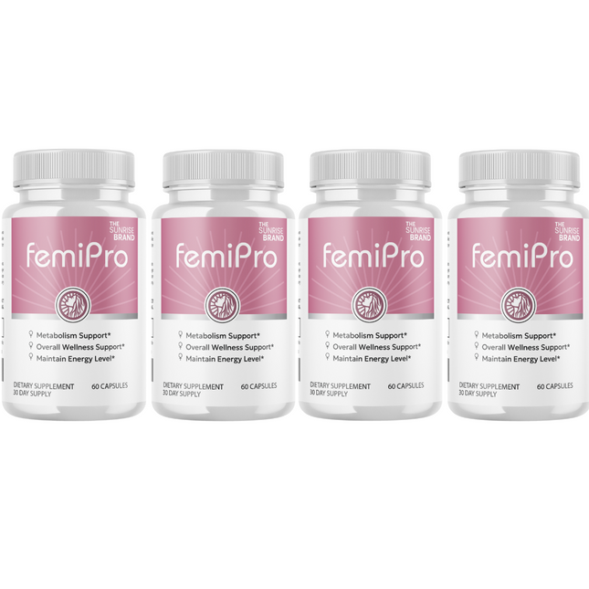 FemiPro Pills- Support a Healthy Urinary Microbiome , Overall Health - 4 Bottles