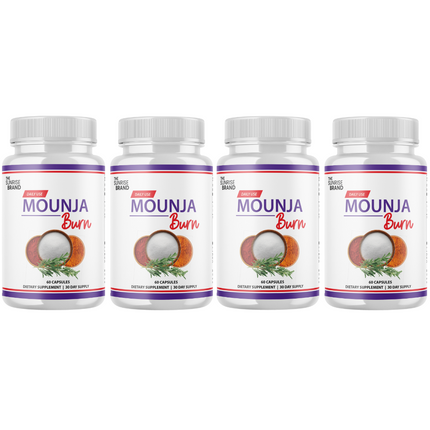 Mounja Burn Weight Loss Capsules Fat Burning - 4 Bottles