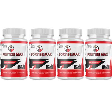 Fortise Max -Best male enhancement Supplement, Max Performance - 4 Bottles