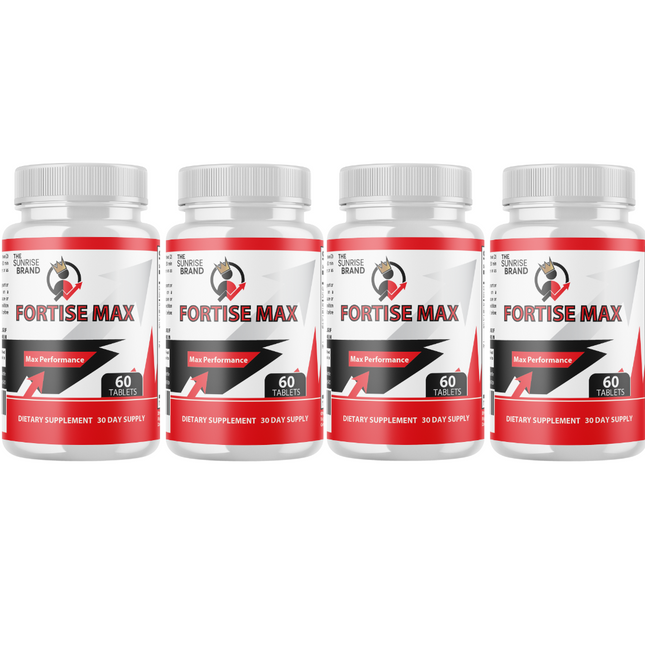 Fortise Max -Best male enhancement Supplement, Max Performance - 4 Bottles