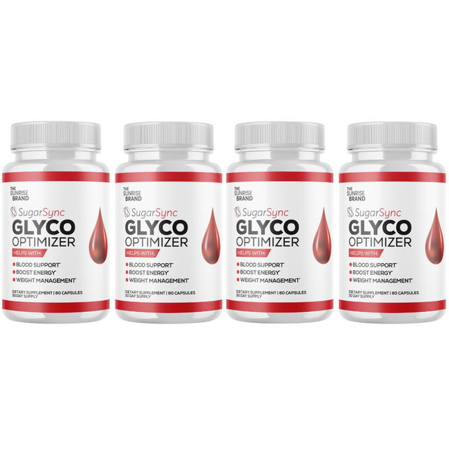 Sugar Sync Glyco Optimizer Maximum Strength Glycogen Supplement -4 Bottles