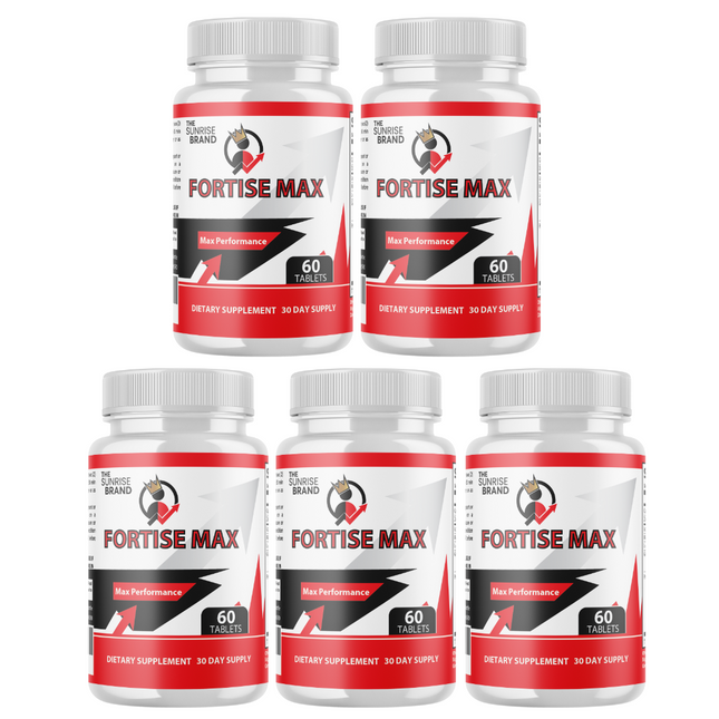 Fortise Max -Best male enhancement Supplement, Max Performance - 5 Bottles