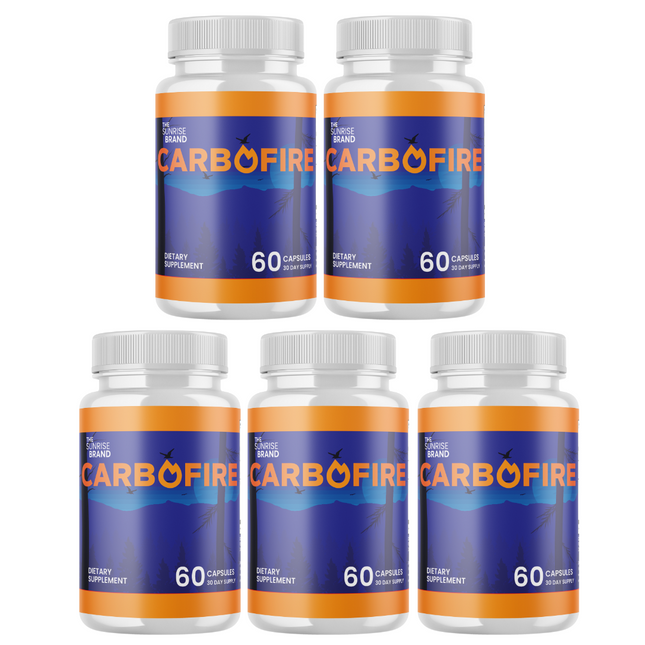 Carbofire keto Pills - Support Weight Management, Weight loss Capsules - 5 Bottles
