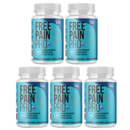 Freepain Pro -Supplements for nerve system support - 5 Bottles