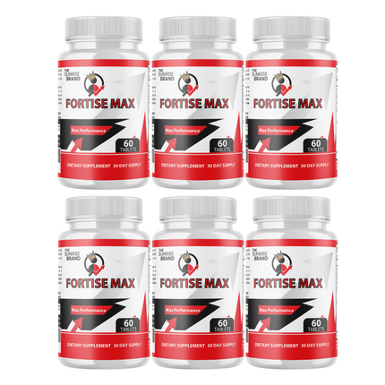 Fortise Max -Best male enhancement Supplement, Max Performance - 6 Bottles