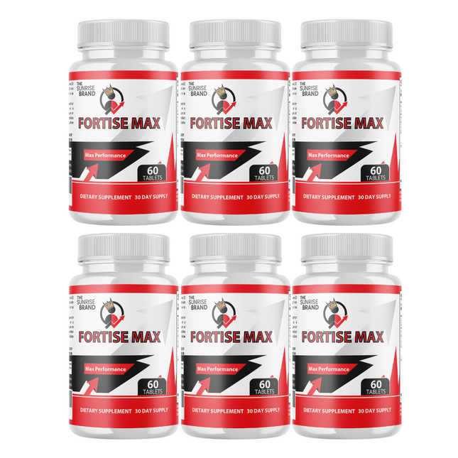 Fortise Max -Best male enhancement Supplement, Max Performance - 6 Bottles