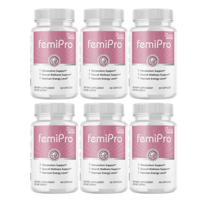 FemiPro Pills- Support a Healthy Urinary Microbiome , Overall Health - 6 Bottles