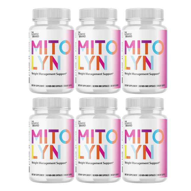 Mitolyn Advanced Weight Loss Support Mito Lyn Maximum Strength - 6 Bottles