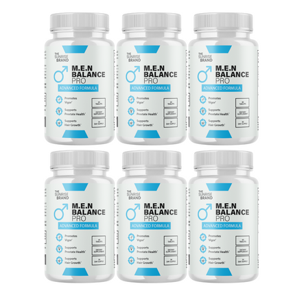 Men Balance Pro Pills, Maximize Energy, Vitality & Stamina - 6 Bottles