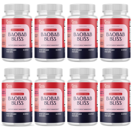 Baobab Bliss - weight loss pills, weight loss supplement, exogenous keto - 8 Bottles
